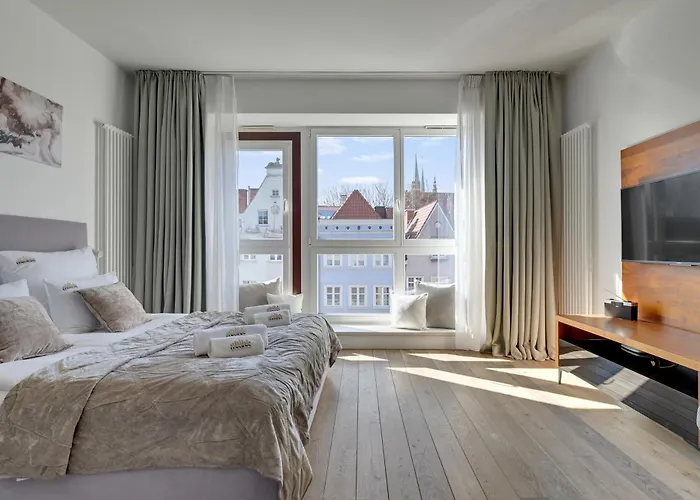 Apartment Old Town Kwartal Kamienic & Parking By Downtown Gdansk